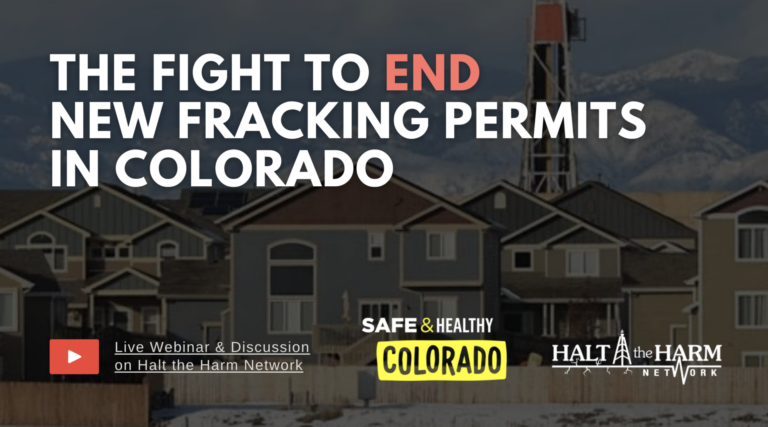 The Fight to End New Fracking Permits in Colorado Edit